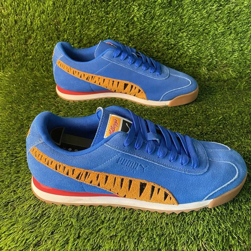 PUMA Roma x Kellogg's Frosted Flakes‎ Tony Tiger Sneakers Men' Sz 10 (388060-01)